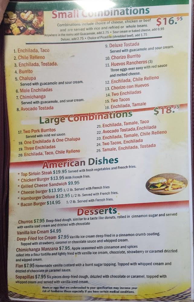 Mariachi Alegre Menu image 4